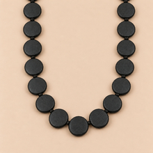 Black Lucinda Disks Long Necklace - alternate image 3