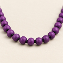 Plum Single Lady Long Wooden Necklace - alternate image 4