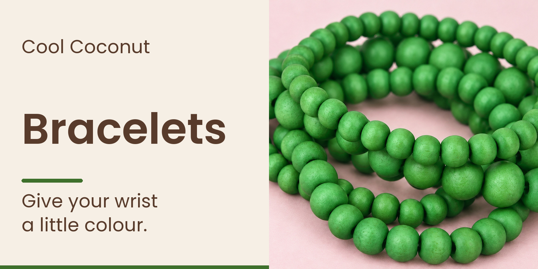 Bracelets Green Cluster
