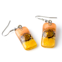 Oranges Rectangle Earrings