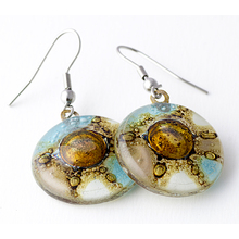 Serenity Round Earrings