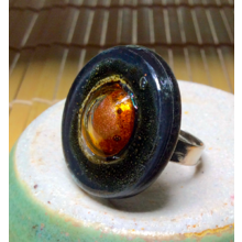 Black Bronze Round Ring