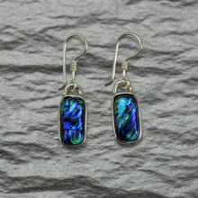 Dichroic Glass Earrings