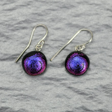 Dichroic Glass Earrings