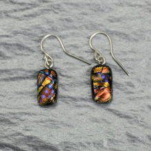 Dichroic Glass Earrings