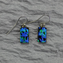 Dichroic Glass Earrings