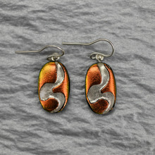 Dichroic Glass Earrings