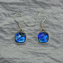 Dichroic Glass Earrings