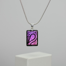 Dichroic Glass Pendant Only
