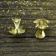 Rana Tairona Precolombino Gold Stud Earrings