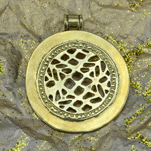 Pectoral Sol Large Precolombino Gold Pendant / Brooch