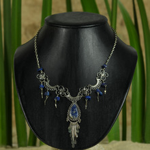 Lapiz Lazuli with Alpaca Inca Necklace
