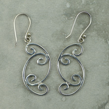 Peruvian Silver Earrings