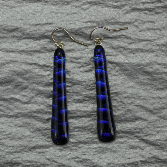 Dichroic Glass Earrings