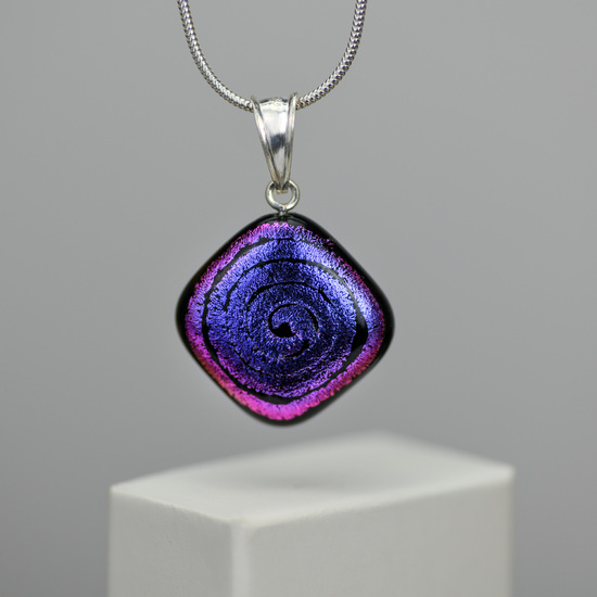 Dichroic Glass Pendant Only