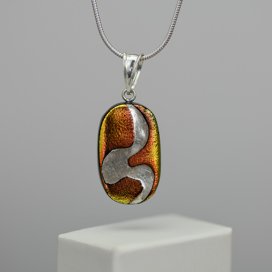Dichroic Glass Pendant Only