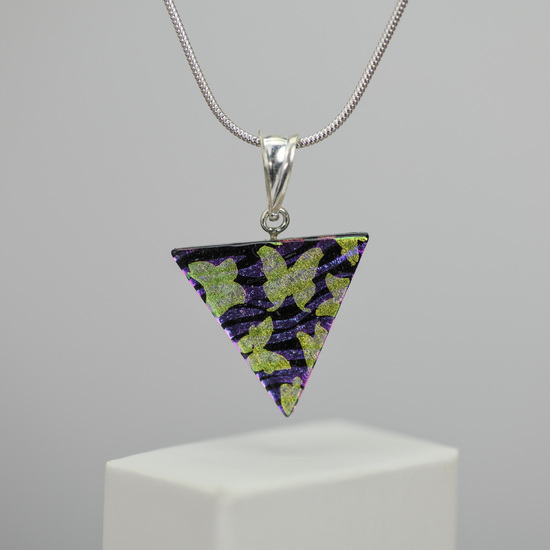 Dichroic Glass Pendant Only