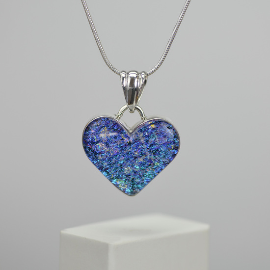 Dichroic Glass Pendant Only