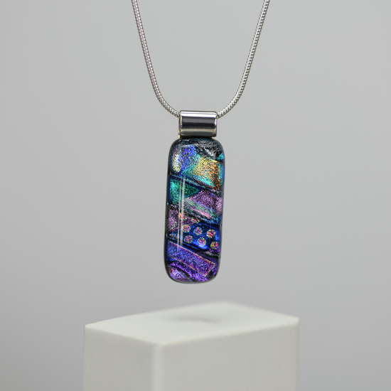 Dichroic Glass Pendant Only