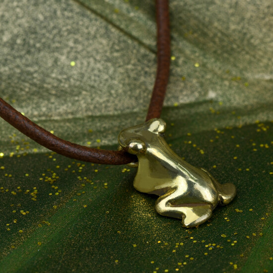 Rana Tairona Precolombino Gold Necklace