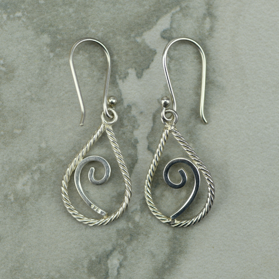 Peruvian Silver Earrings