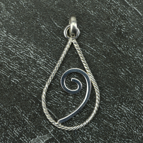 Peruvian Silver Pendant